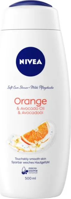 Nivea Orange & Avocado Oil Душ гел за тяло 500 мл