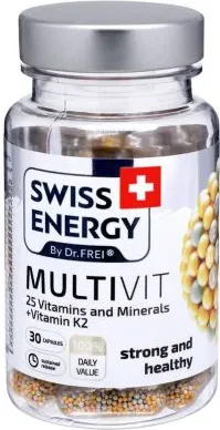 Swiss Energy Multivit Мултивитамини и минерали х30 капсули