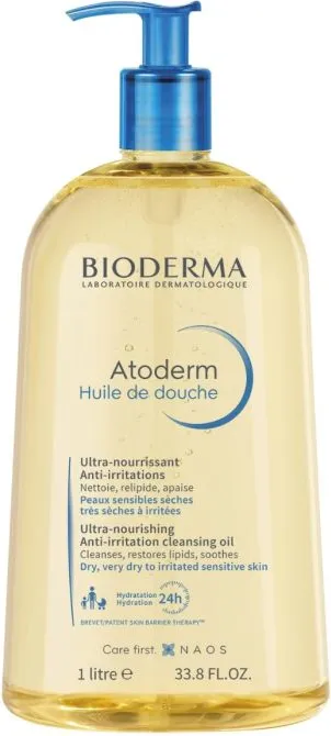 Bioderma Atoderm Душ-олио за много суха и атопична кожа 1000 мл