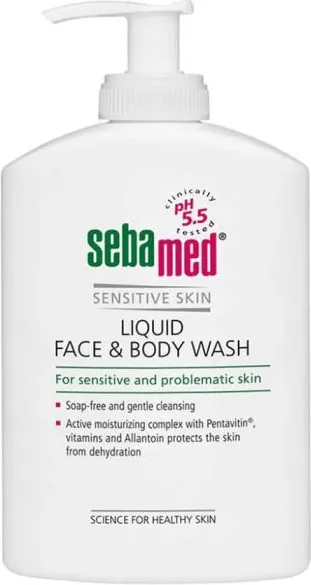 Sebamed Liquid Face and Body Wash Измивна течност за лице и тяло 300 мл