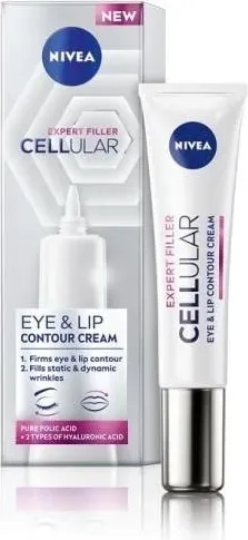 Nivea Cellular Filler + Firming Стягащ крем за зоната около очите и устните 15 мл