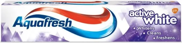 Aquafresh Active White Паста за зъби 125 мл