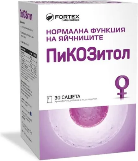 Fortex ПиКоЗитол за нормална функция на яйчниците х 30 сашета