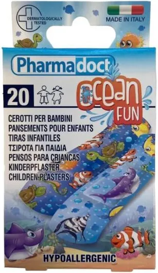 Pharmadoct Kids Детски пластири с морски мотиви х 20 броя