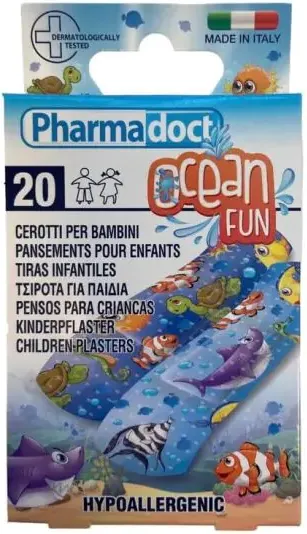 Pharmadoct Kids Детски пластири с морски мотиви х 20 броя