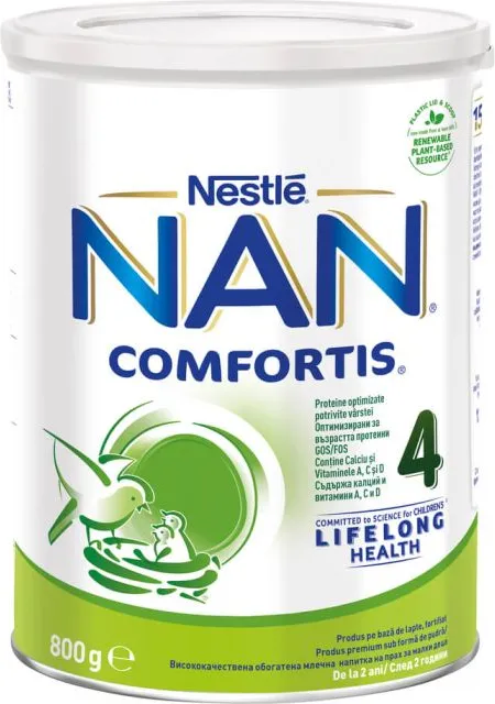 Nestle NAN Comfortis 4 Обогатена млечна напитка 24М+ 800 г