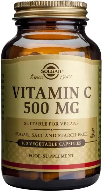 Solgar Vitamin C Витамин С за висок имунитет 500 мг х100 капсули