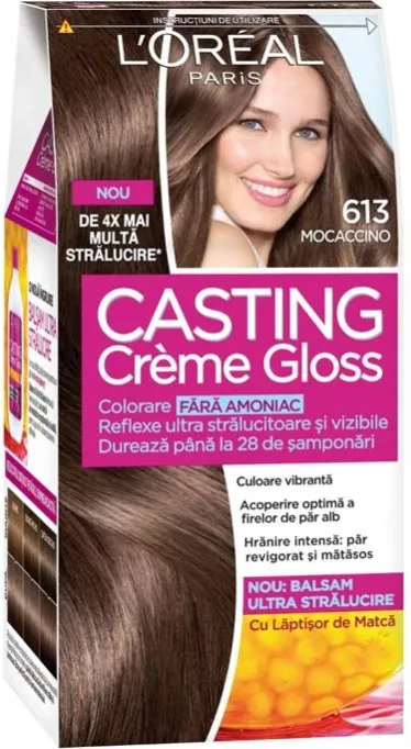 L’Oreal Casting Creme Gloss Боя за коса без амоняк, 613 Mocaccino