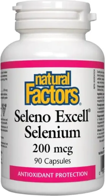 Natural Factors Selenо Excell Селен антиоксидант 200 мкг х 90 капсули