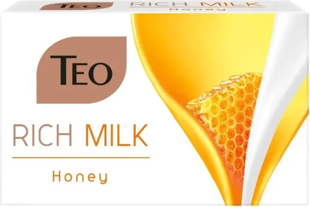 Teo Milk Rich Honey Подхранващ сапун 90 гр