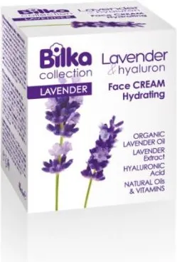 Bilka Lavender & Hyaluron Face Cream Хидратиращ крем за лице 40 мл