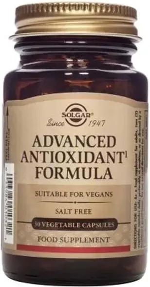 Solgar Advanced Antioxidant Formula Антиоксидантна формула х30 капсули