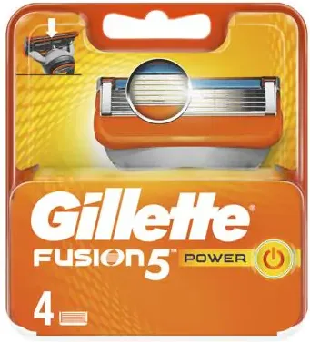 Gillette Fusion Power Резервни ножчета 4 бр