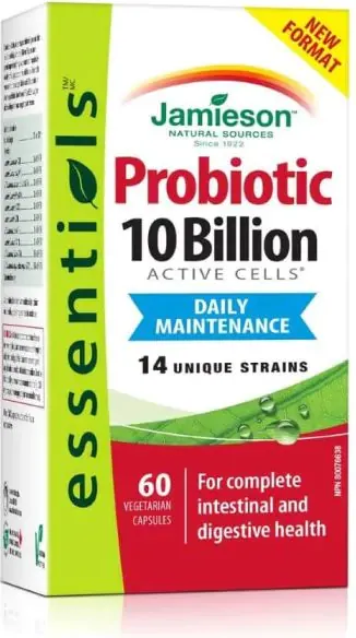 Jamieson Probiotic 10 Billion Пробиотик 10 х 60 капсули