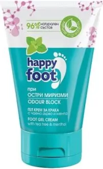 Agiva Happy Foot Cream Натурален гел крем при остри миризми 100 мл