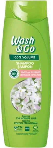 Wash & Go Jasmine Extract Шампоан за нормална коса с екстракт от жасмин 180 мл