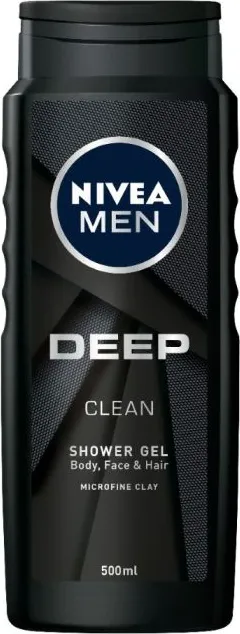 Nivea Men Deep Clean Душ гел за мъже с глина 500 мл