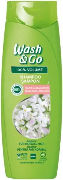 Wash & Go Jasmine Extract Шампоан за нормална коса с екстракт от жасмин 180 мл