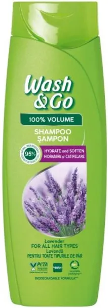 Wash & Go Lavender Extract Шампоан за всеки тип коса с екстракт от лавандула 180 мл