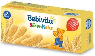 Bebivita бебешки бисквити 8М+ 180 гр