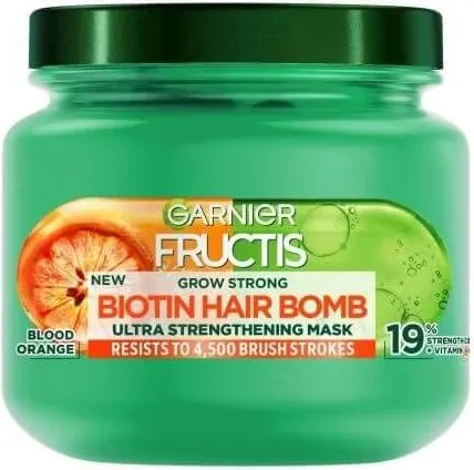 Garnier Fructis Grow Strong Маска за заздравяване и растеж на косата 320 мл