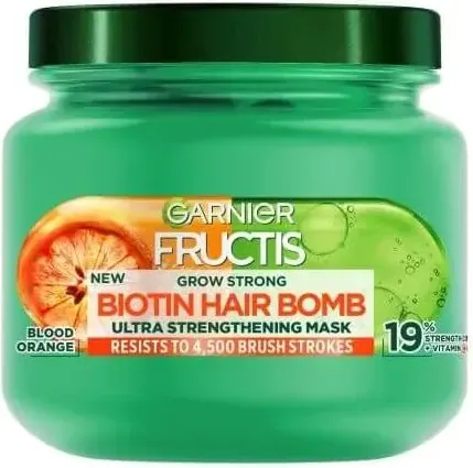 Garnier Fructis Grow Strong Маска за заздравяване и растеж на косата 320 мл