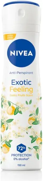 Nivea Exotic Feeling Дезодорант против изпотяване за жени с аромат на екзотични плодове 150 мл