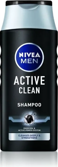 Nivea Men Active Clean Шампоан за мъже с активен въглен 250 мл