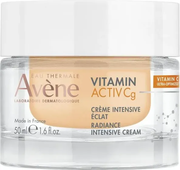 Avene Vitamin Activ Cg Интензивен озаряващ крем с витамин С и ниацинамид еко рефил 50 мл