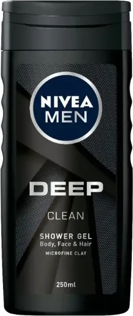 Nivea Men Deep Clean Душ гел за мъже с глина 250 мл