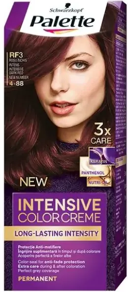 Palette Intensive Color Creme Дълготрайна крем боя за коса 4-88 Intensive Dark Red