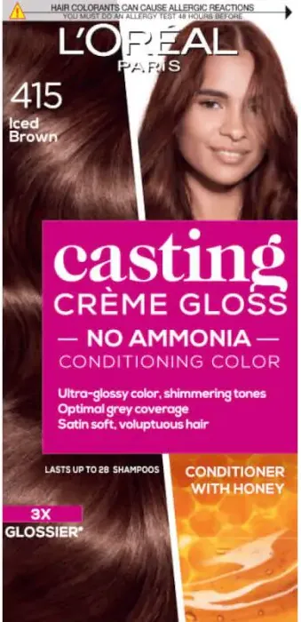 L’Oreal Casting Creme Gloss Боя за коса без амоняк 415 Iced Chocolate
