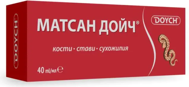 Матсан Дойч крем за кости, стави и сухожилия 40 мл Doych