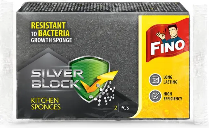 Fino Silver Block Кухненска гъба 2 бр.