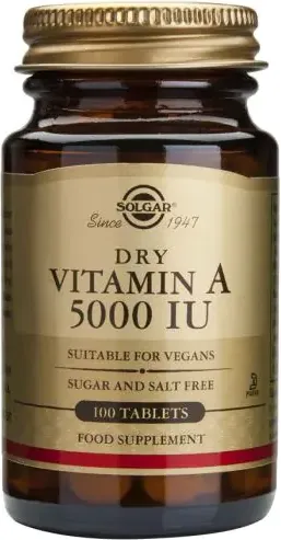 Solgar Vitamin A Витамин А 5000IU х100 капсули