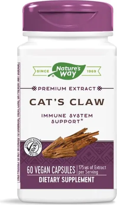 Nature's Way Cat's Claw Котешки нокът в подкрепа на имунната система 335 мг х60 V капсули