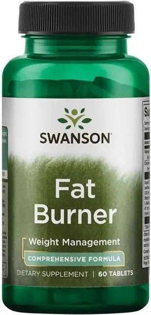 Swanson Fat Burner Добавка за изгаряне на мазнини х60 таблетки