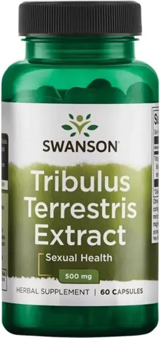 Swanson Tribulus Terrestris Extract Екстракт от Бабини зъби 500 мг х60 капсули