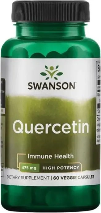 Swanson Quercetin Кверцетин 475 мг х60 капсули