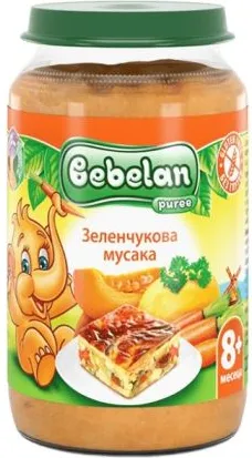 Bebelan Зеленчукова мусака 8М+ 220 гр