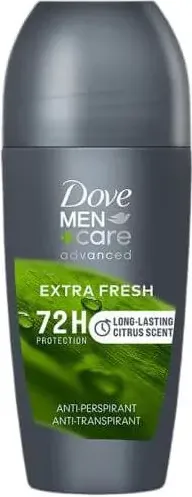 Dove Men+Care Advanced Extra Fresh Дезодорант рол он против изпотяване за мъже 50 мл