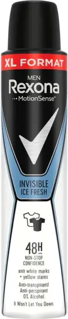 Rexona Men Invisible Ice Fresh Дезодорант против изпотяване за мъже 200 мл