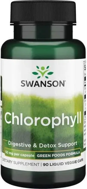 Swanson Chlorophyll Хлорофил х 90 капсули