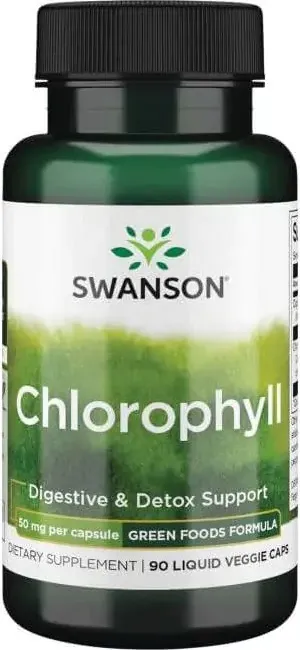 Swanson Chlorophyll Хлорофил х 90 капсули