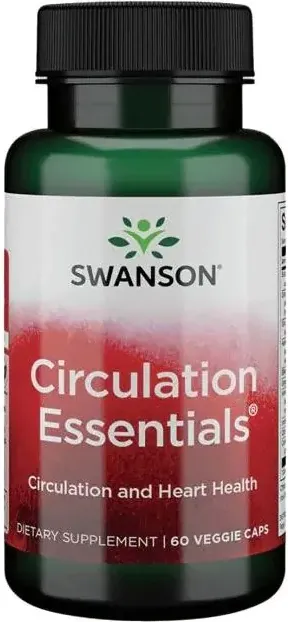 Swanson Circulation Essentials За добро кръвообръщение 60 капсули