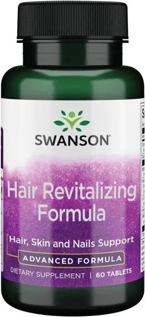 Swanson Advanced Hair Revitalizing Formula Ревитализираща формула за коса х 60 таблетки