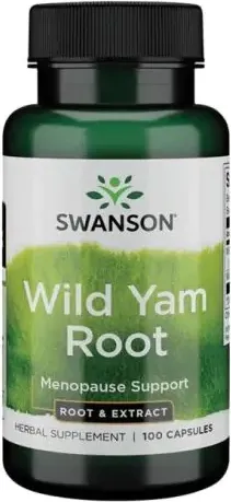 Swanson Wild Yam Root при менопауза 450 мг х100 капсули