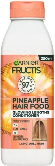 Garnier Fructis Pineapple Hair Food Балсам за дълга коса без блясък с ананас 350 мл