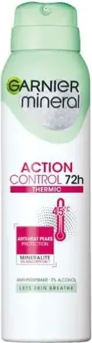 Garnier Mineral Action Control Thermic 72h Дезодорант против изпотяване за жени 150 мл