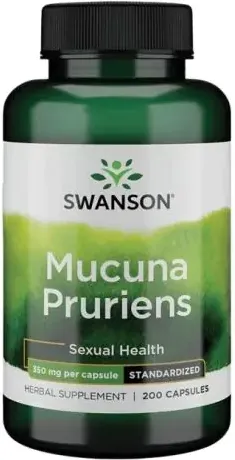 Swanson Mucuna Pruriens Кадифен Боб x200 капсули